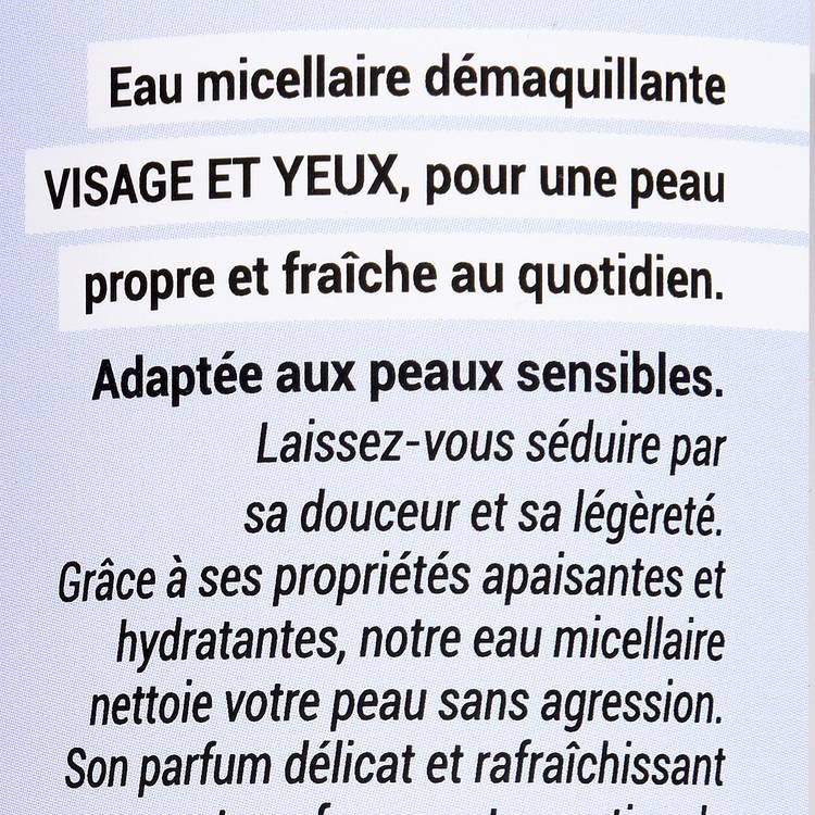 L'Eau micellaire yeux et visage " Joayo" - 2
