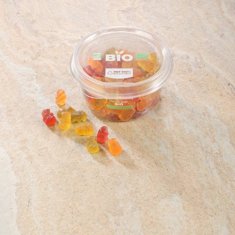 Les Bonbons oursons BIO et vegan