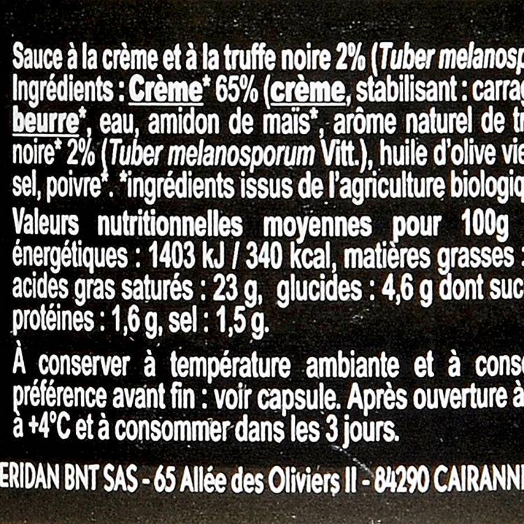 La Tartuffade truffe noire 2% BIO - 2