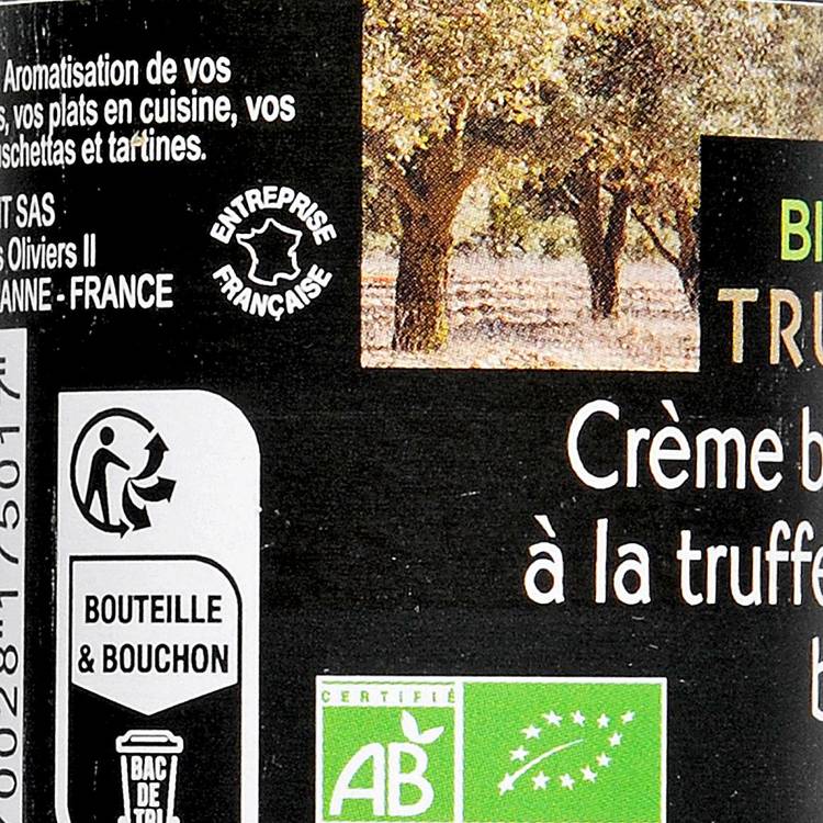 La Crème balsamique à la truffe noire 1.1%  BIO - 2