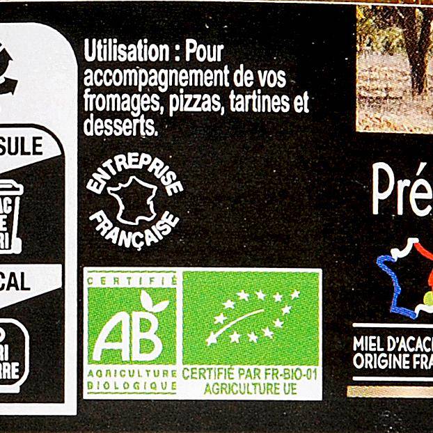 La Préparation miel d'acacia  et truffe noire 1.1% BIO - 2