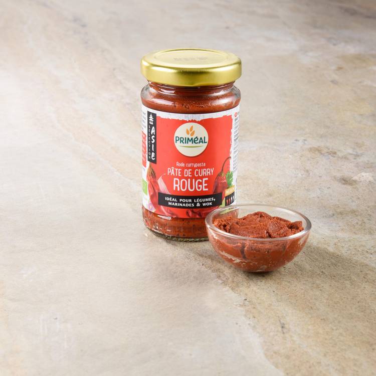 La Pâte de curry rouge BIO