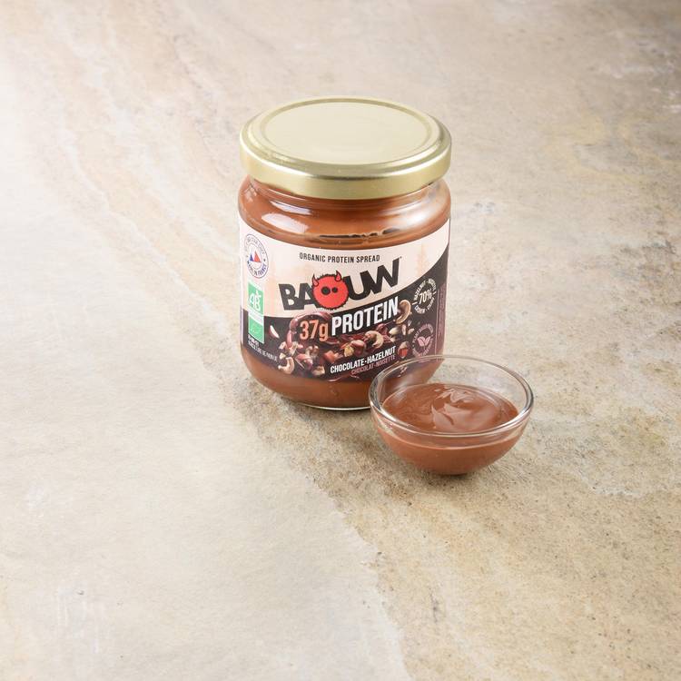 La Pâte à tartiner au cacao et à la noisette BIO
