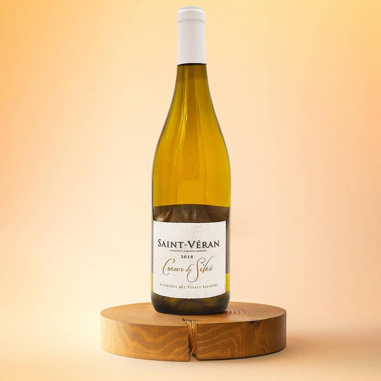 Le Vin blanc Saint Veran 2022 cœur de silex AOP