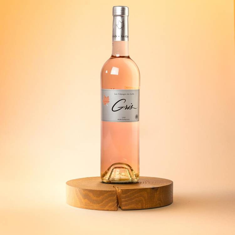 Le Vin rosé "Cépages du golfe " gris IGP