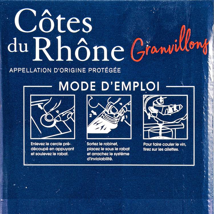 Le Côtes du Rhône Granvillon AOP et IGP - 3