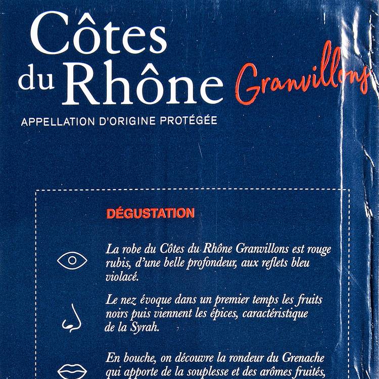 Le Côtes du Rhône Granvillon AOP et IGP - 2