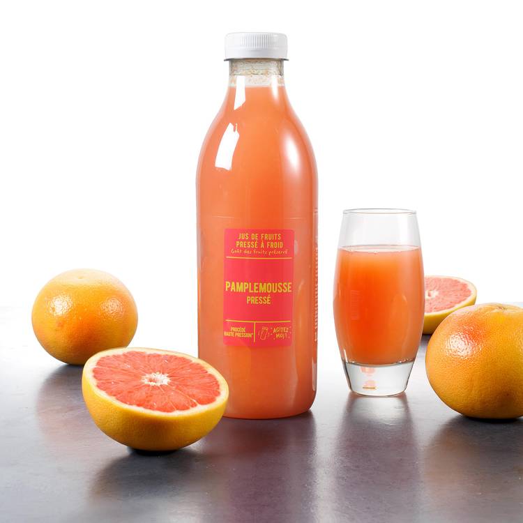 Le Pur jus de pamplemousse