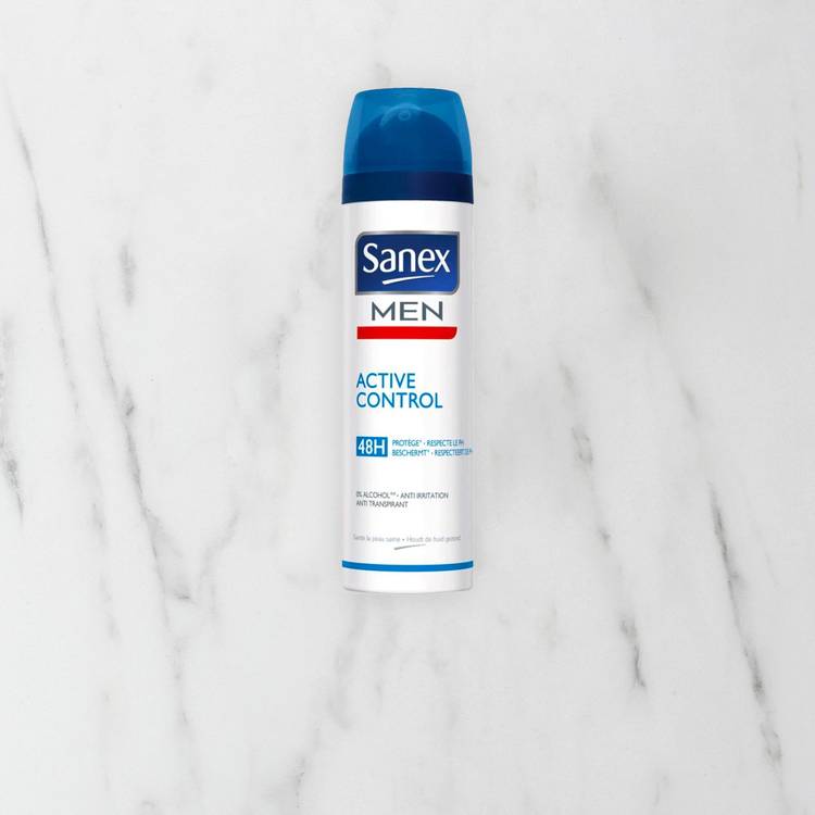 Le Déodorant men active control "Sanex"