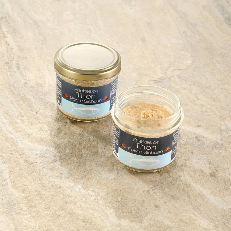 Les Rillettes  de thon  au poivre sichuan