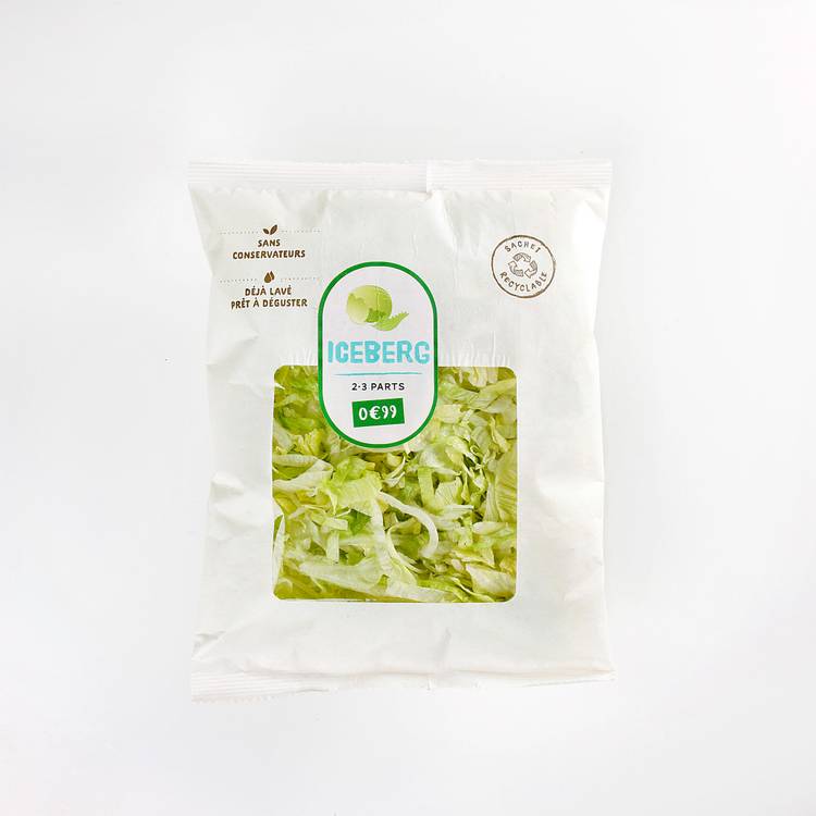 La Salade iceberg en sachet de 225g - 2