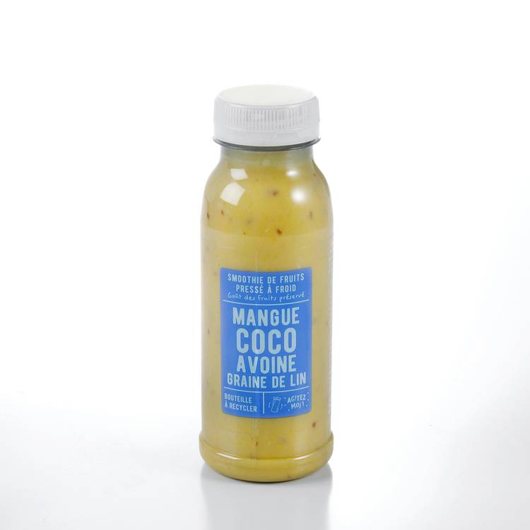 Le Smoothie mangue, coco et avoine graine de lin - 3