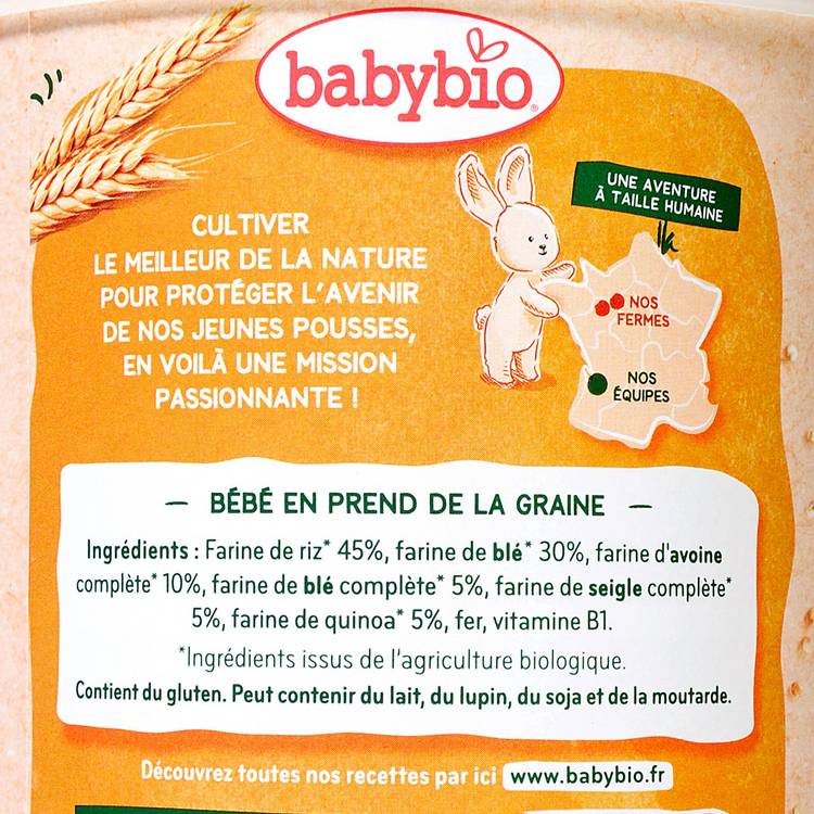 5 Céréales Nature BIO - Riz blé avoine seigle quinoa - 3