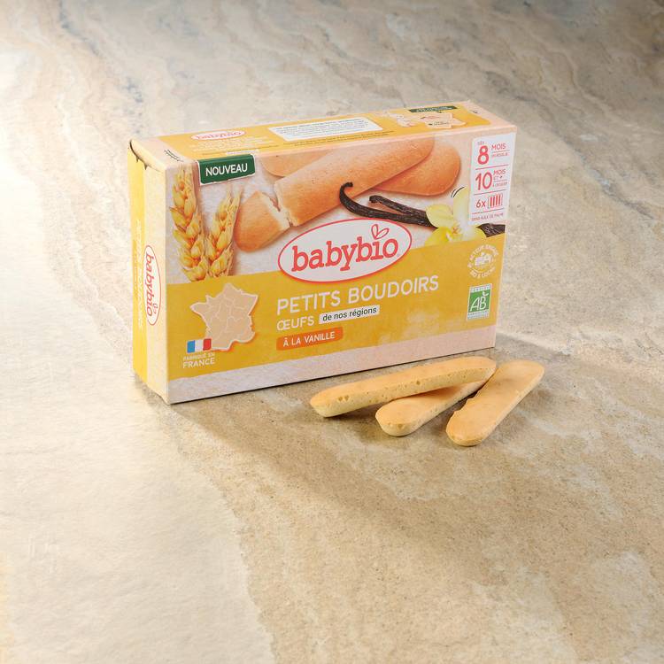 Petits boudoirs à la vanille BIO