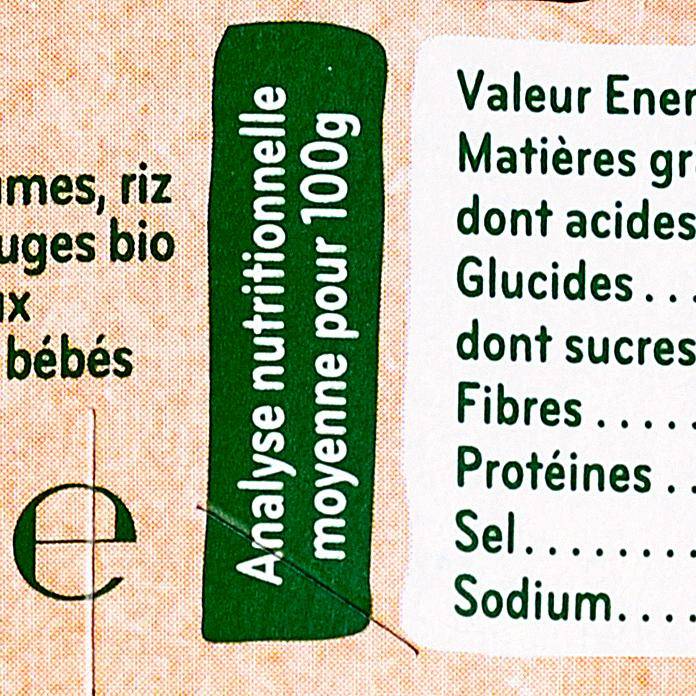 Chili végétal doux - Carotte, maïs, haricots rouges BIO - dès 12 mois - 3