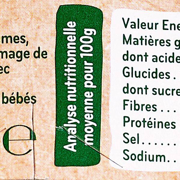 Quinotto végétal BIO  - Quinoa, potimarrons, champignons, chèvre - dès 12 mois - 4