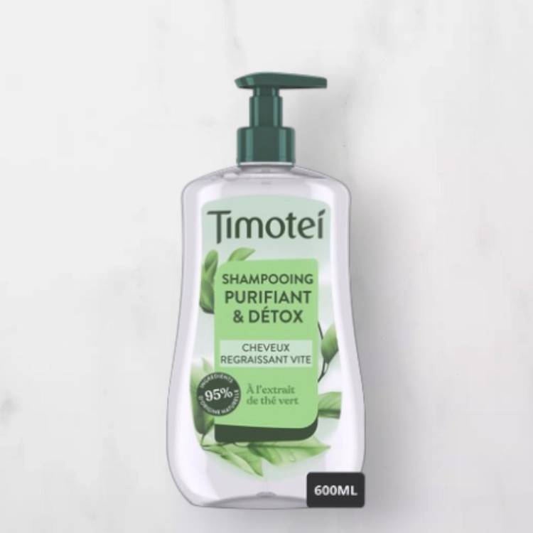 Le Shampoing purifiant et détox XL "Timotei"