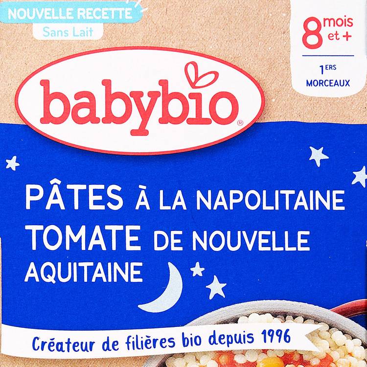 Bonne Nuit Pâtes à la Napolitaine Tomate de nos régions BIO - 2