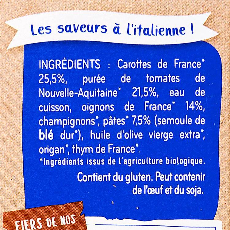 Bonne Nuit Pâtes à la Napolitaine Tomate de nos régions BIO - 4