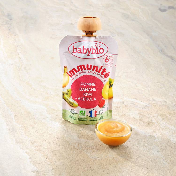 La Gourde immunité pomme Banane kiwi BIO - dès 6 mois