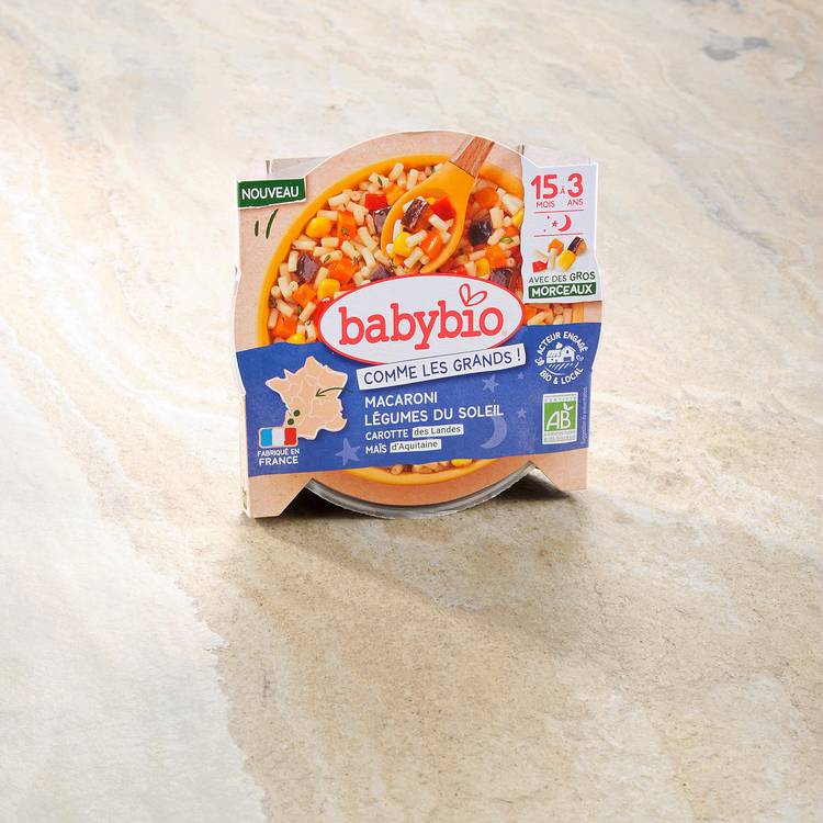 L'assiette De macaroni et légumes du soleil carottes des landes BIO-