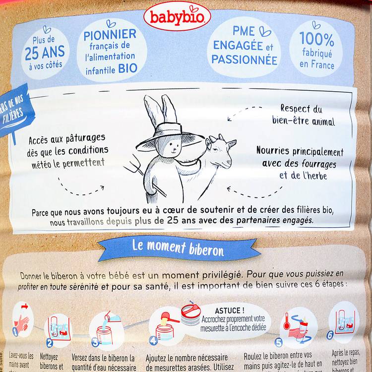 Caprea 3 - Formule au Lait de Chèvre BIO - de 10 à 36 mois - 4