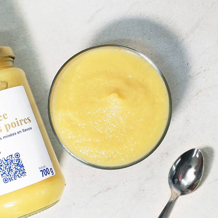 La Purée de pommes et poires de Savoie