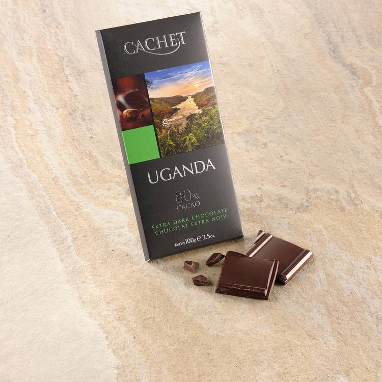 Le Chocolat noir origine Uganda 80% - 1