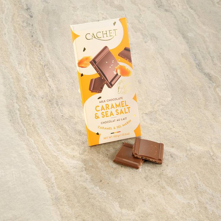 Le Chocolat au lait caramel et fleur de sel
