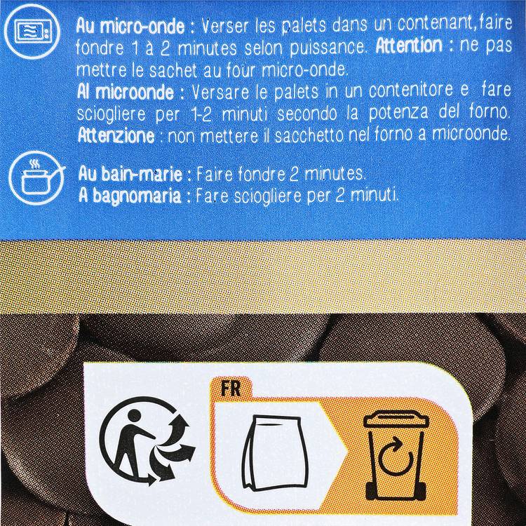 Les Palets de chocolat au lait dessert - 2