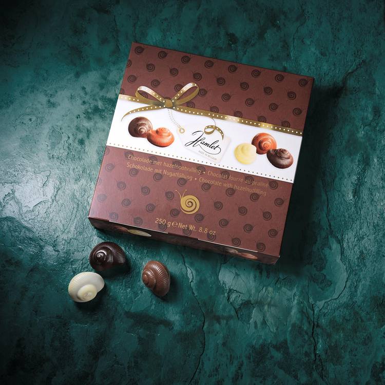 Les Escargots en chocolat praliné
