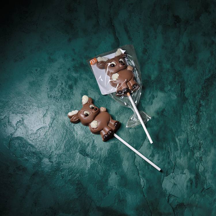 La Sucette élan au chocolat