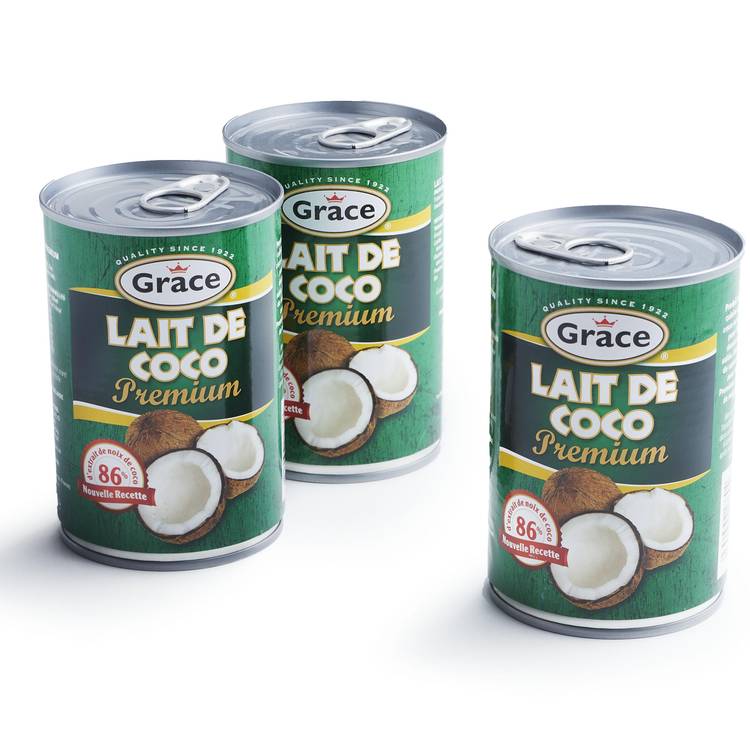 Le Lait de coco "Grace" 400ml - 2