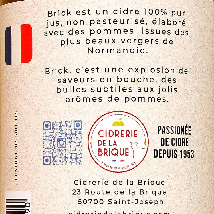 Le Cidre artisanal brut IGP - 2