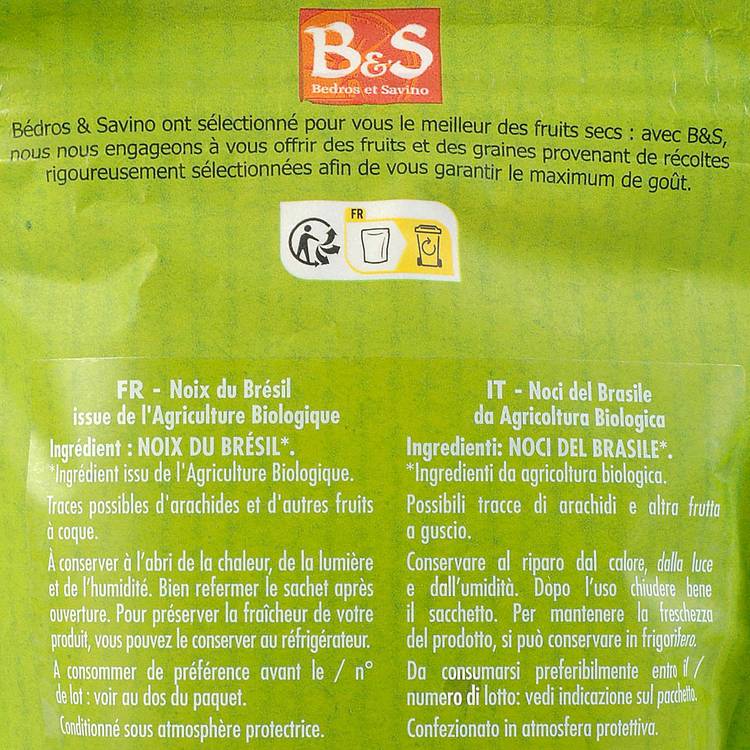 Les Noix du Bresil décortiquées BIO - 2