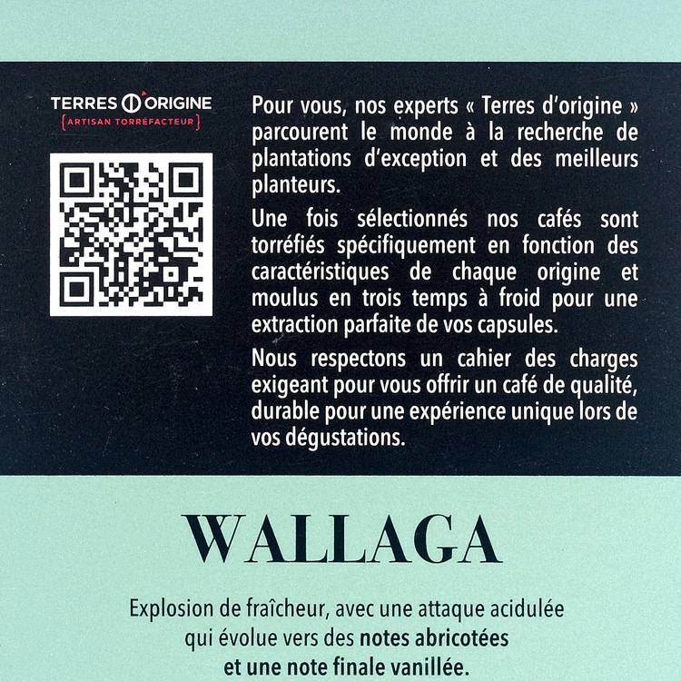 Le Café Wallaga BIO fruité en capsule - 2