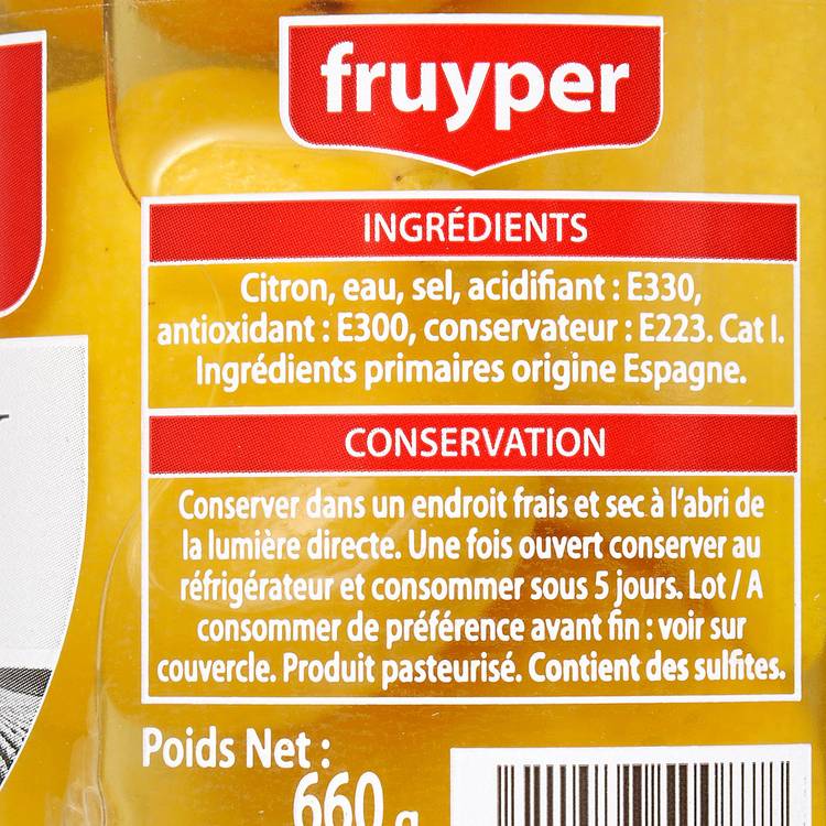 Le Citron confit Beldi - 2