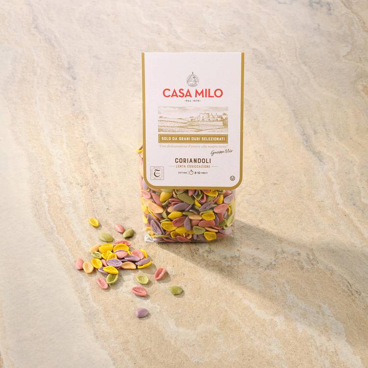 Les Pâtes coriandoli "Casa Milo"