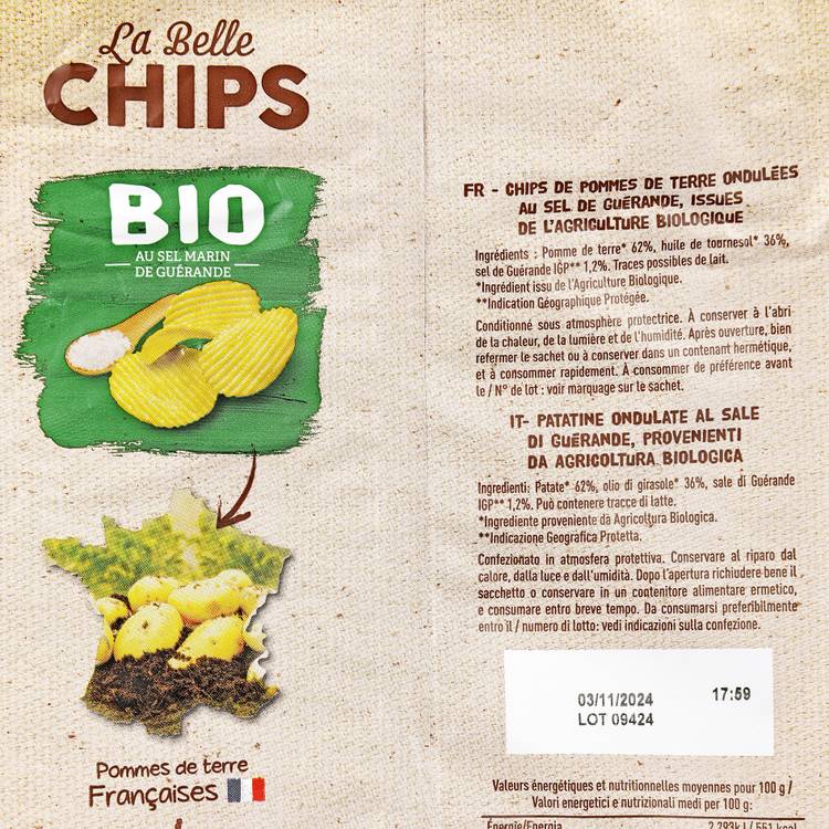 Les Chips ondulées BIO - 2