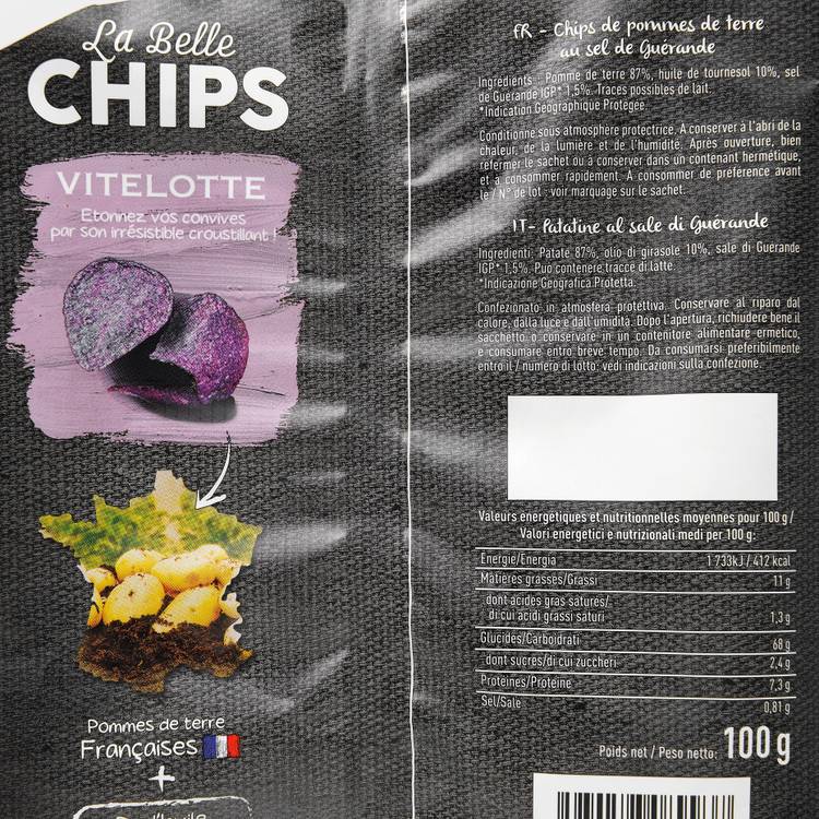 Les Chips vitelotte - 2