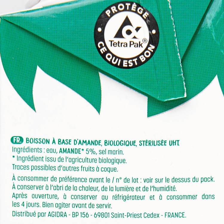 La Boisson végétale amande BIO - 4