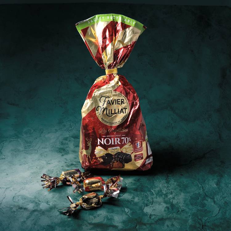 Les Papillotes chocolat noir