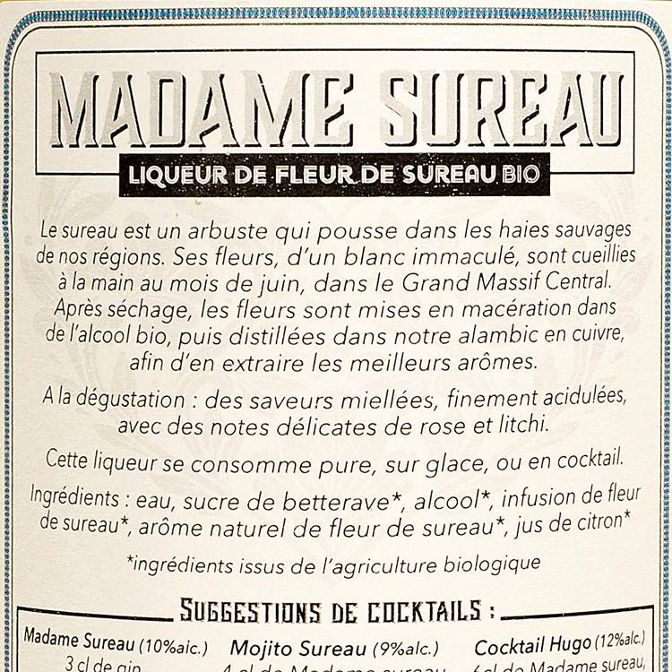 La Liqueur fleur de sureau BIO - 2