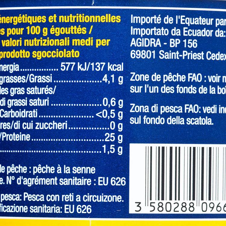 Le Thon entier à huile - 3