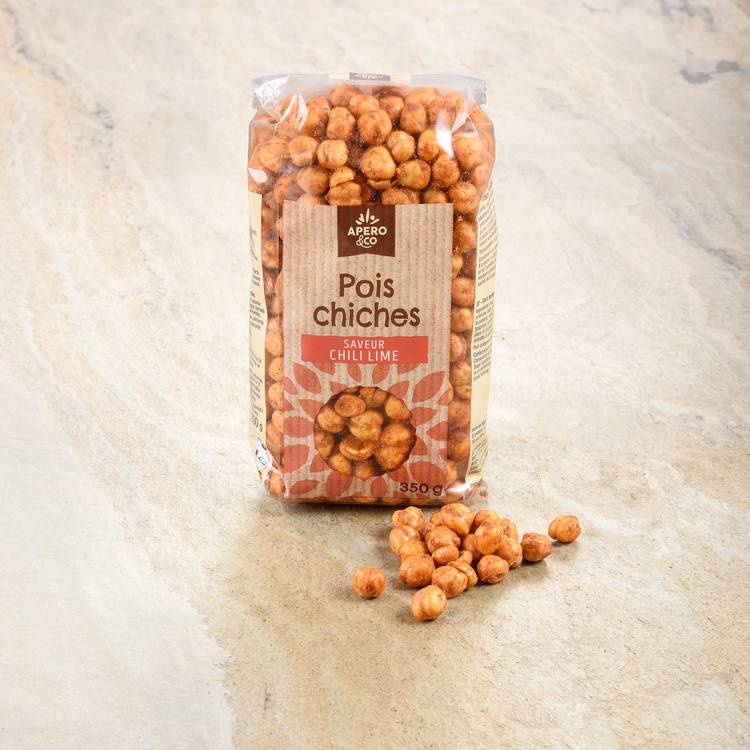 Les Pois chiches grillés saveur chili lime