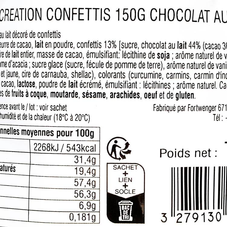 L'Oeuf au chocolat au lait et confetits - 2