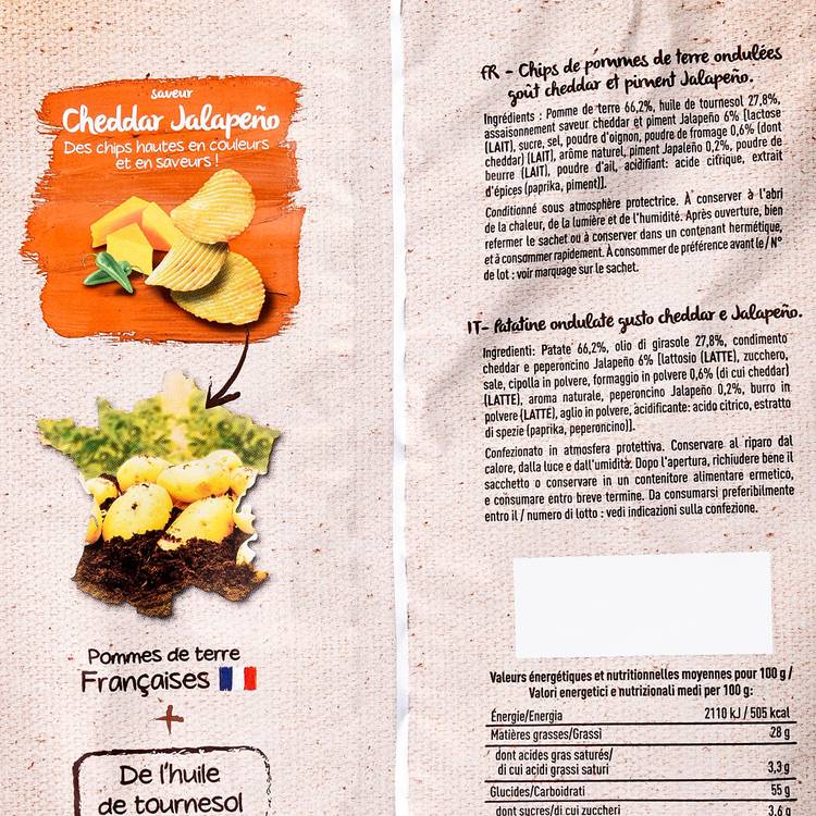 Les Chips cheddar jalapeno - 2