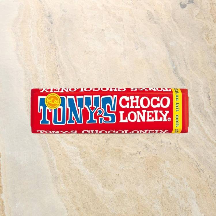 La Barre de chocolat au lait belge "Tony's"