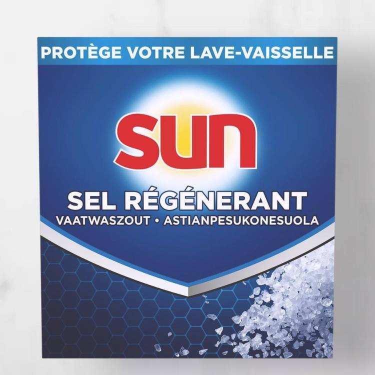 Le Sel régénérant lave vaisselle