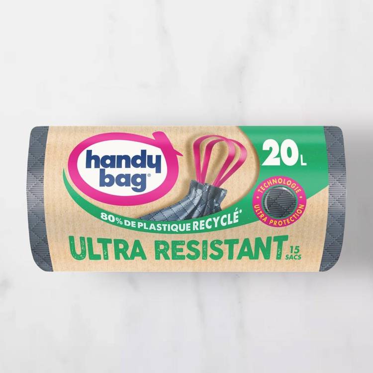 Les Sacs poubelle ultra résistant de 20L "Handy Bag"
